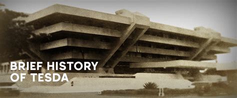 Brief History of TESDA .